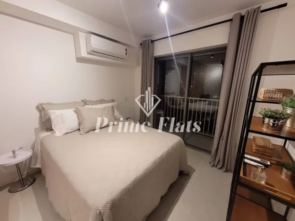 Imagem Flat disponível para locação no Houx Pinheiros, com 27m² e 1 dormitório