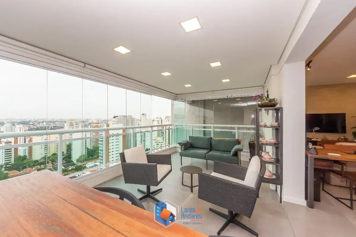 Imagem Apartamento para venda em Campo Belo com 3 quartos, sendo 3 suítes, 151m²