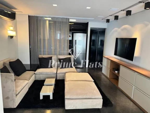 Imagem Flat disponível para venda no Horizonte JK Residencial na Vila Nova Conceição, com 80m², 2 dormitórios e 1 vaga