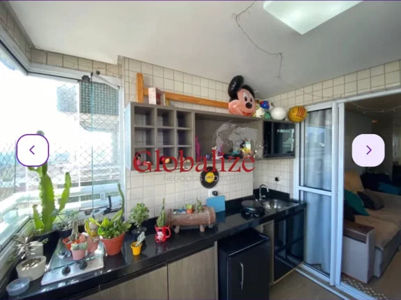 Imagem Apartamento com 2 quartos e 1 suíte, Condomínio tipo clube na Ponta da Praia - Santos. Valor R$ 823.000,00.