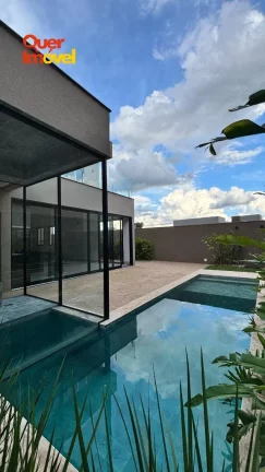 Imagem Casa em Condomínio de Luxo em Ribeirão Preto-SP: 4 quartos, 4 suítes, 2 salas, 5 banheiros, 4 vagas de garagem, 250m² de área.