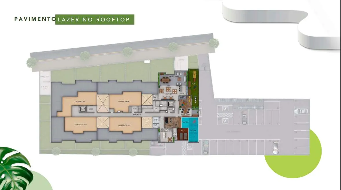 Imagem GREEN OPEN RESIDENCIAL: O NOVO PADRÃO DE MORADIA EM NITERÓI GPCON · Entrega Outubro de 2028 1. APRESENTAÇÃO O Green Open Residencial representa uma nova geração de empreendimentos