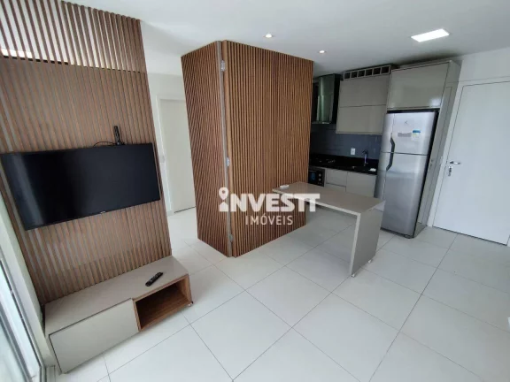 Imagem Apartamento com 1 dormitório para alugar, 42 m² por R$ 3.062,00/mês - Setor Bueno - Goiânia/GO