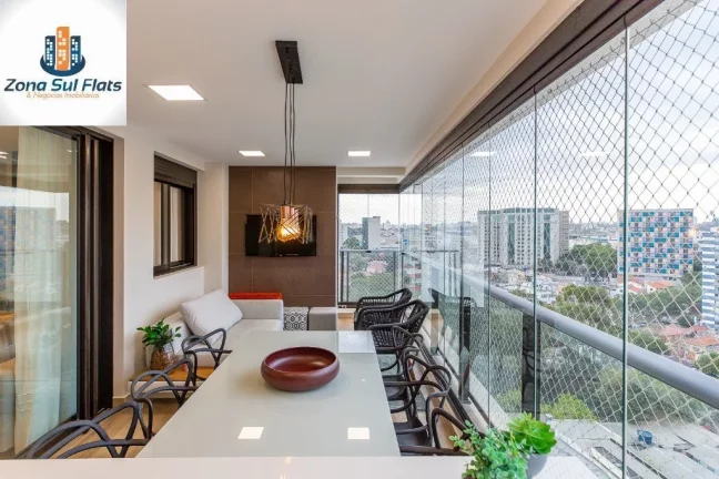 Imagem Apartamento à Venda No Campo Belo Com 2 Suítes, Varanda Gourmet e 2 Vagas