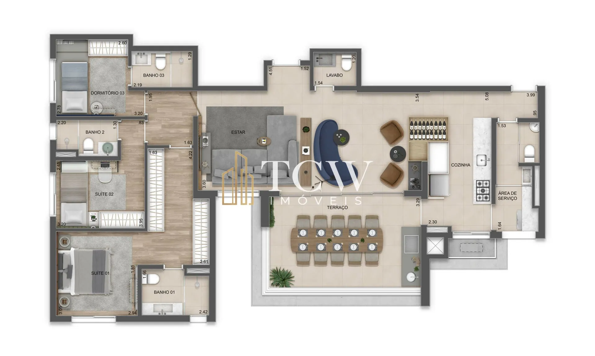 Imagem Apartamento Padrão 4 dorm