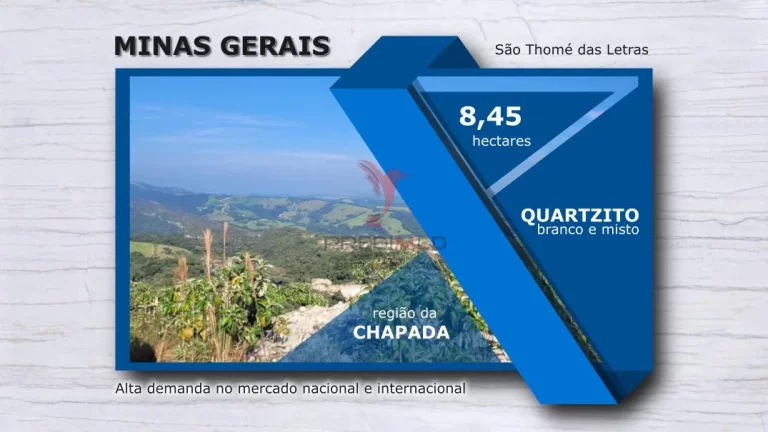 Oportunidade de Investimento Estratégico em São Thomé das Letras/MG em Área Rural de São Thomé das Letras