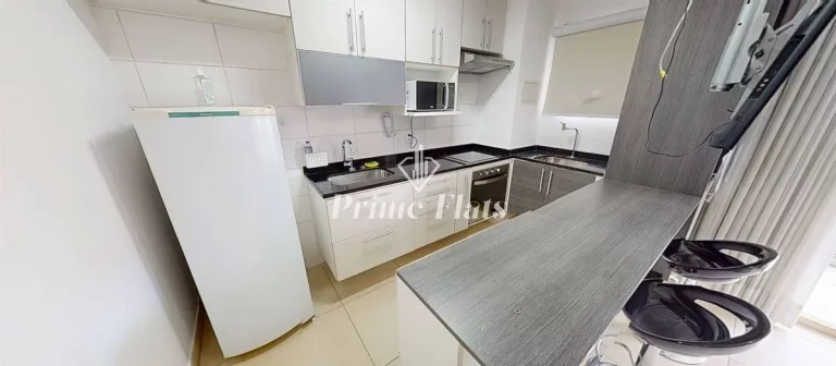 Imagem Flat disponível para venda no Diseño Campo Belo, com 36m², 1 dormitório e 1 vaga de garagem
