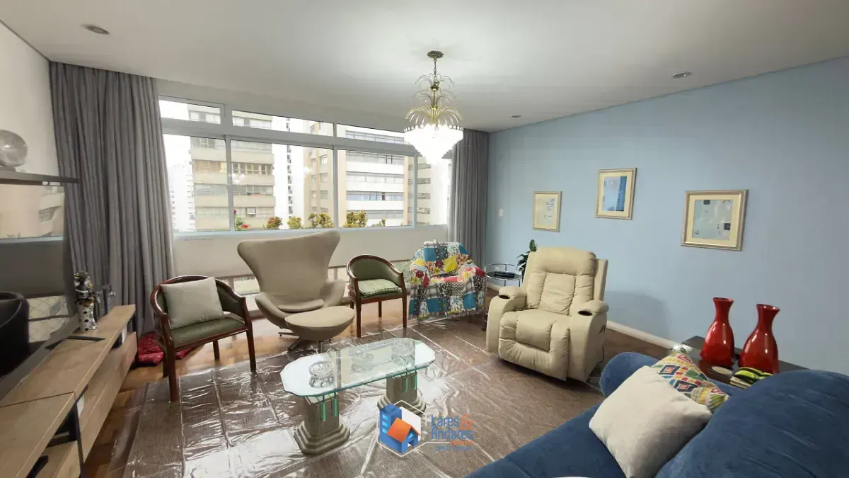 Imagem Apartamento para venda em Paraíso com 3 quartos, sendo 1 suíte, 152m²