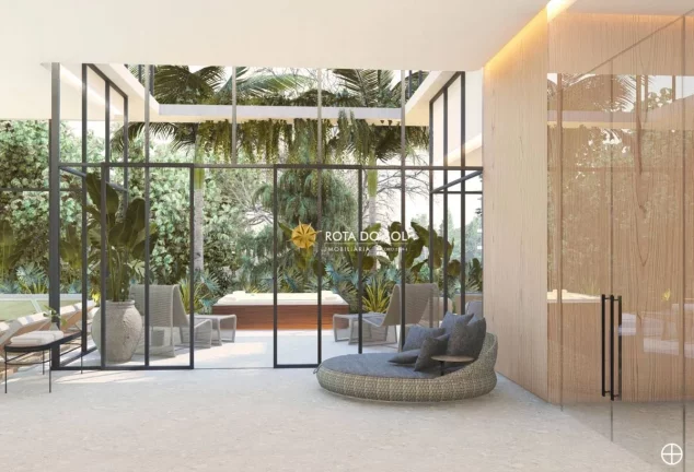 Imagem Porto Ribeiro Village Apartamento 3 suítes vista mar Bombinhas SC