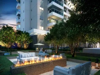 Imagem Apartamento à Venda no Brooklin Paulista - 1 quarto, 1 banheiro, 1 vaga de garagem - 33,00 m² - Condomínio Cosmopolitan High Garden