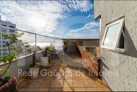 Imagem Cobertura para Venda - 243m², 3 dormitórios, sendo 1 suites, 2 vagas - Menino De