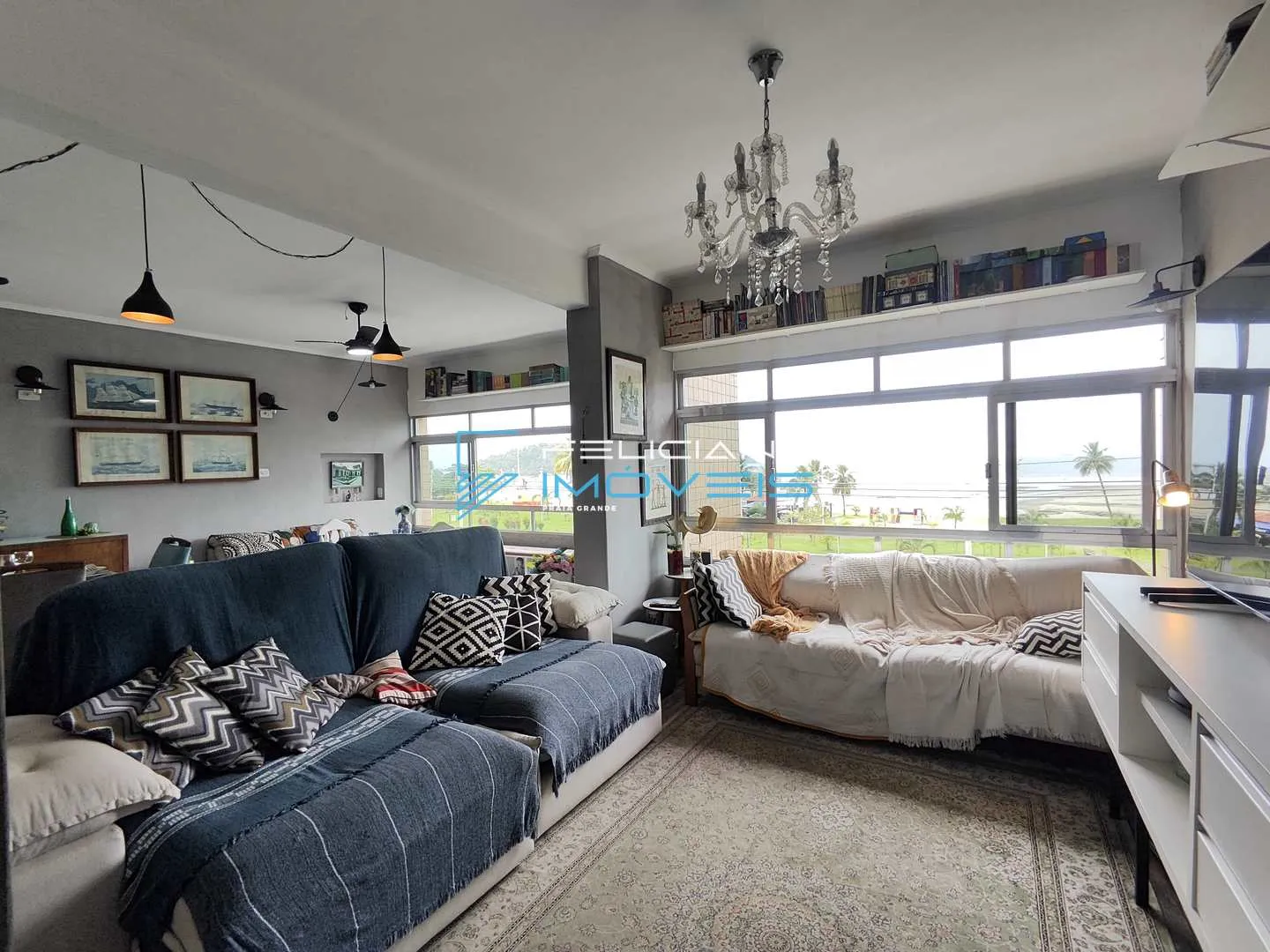 Foto do imóvel Apartamento com 3 quartos, Itararé, São Vicente - R$ 850 mil, Cod: 5121 em Avenida Manoel da Nóbrega