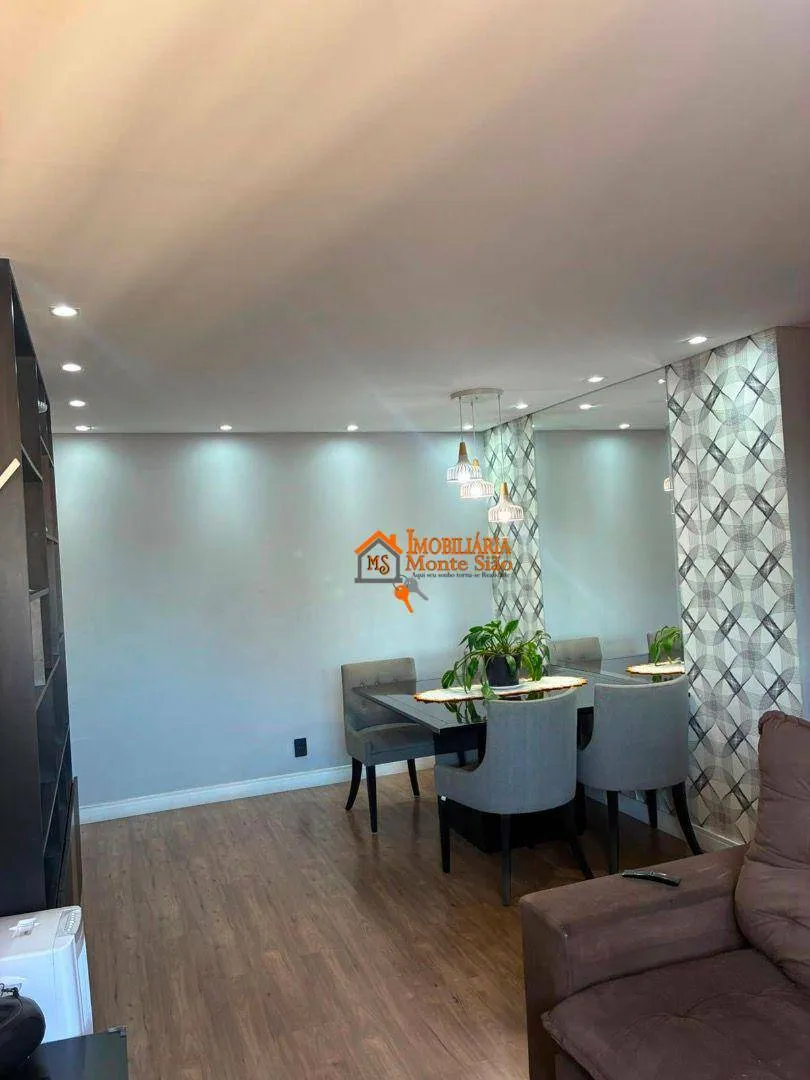 Imagem Apartamento com 2 dormitórios à venda, 56 m² por R$ 445.000,00 - Jardim Nova Taboão - Guarulhos/SP