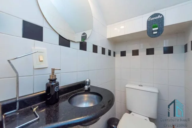 Imagem Sobrado Mobiliado com ático, 03 quartos c/suíte no Boqueirão/Hauer em Curitiba PR