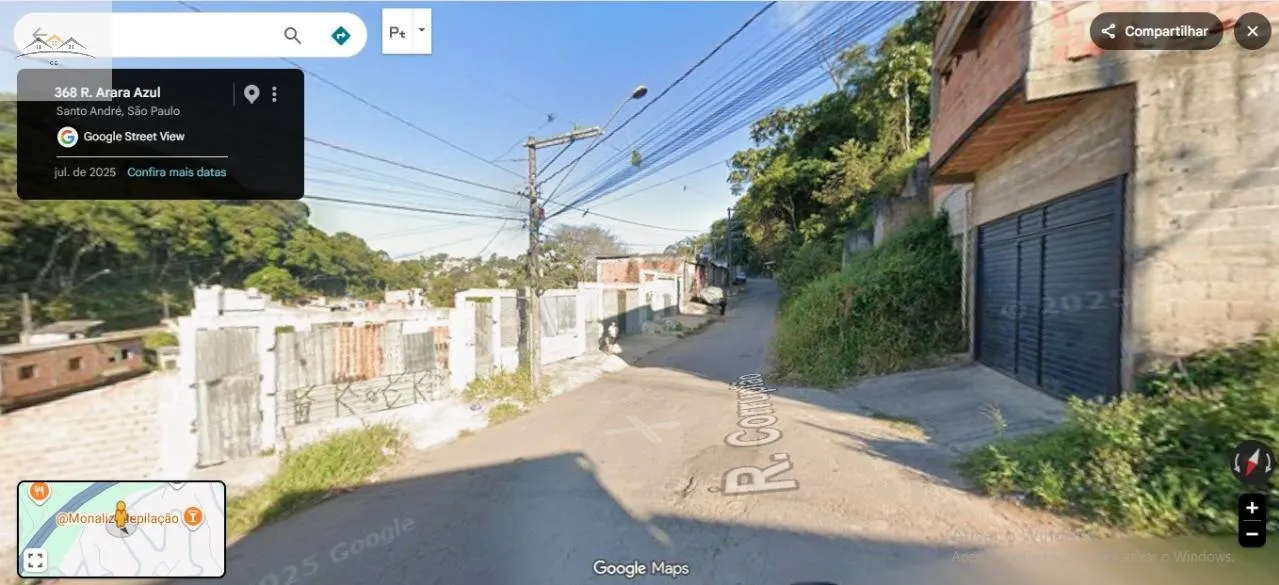 Imagem TERRENO RESIDENCIAL em Santo André - São Paulo, Recreio da Borda do Campo
