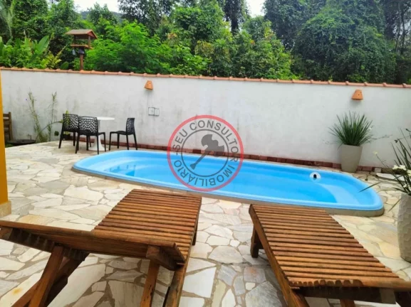 Imagem LINDA CASA,RUA RESERVADA ,PISCINA,2 DORMITORIOS SENDO,1 SUITE, MAIS MESANINO,AREA GOURMET, GARAGEM PARA 2 A 3 CARROS JARDIM INTER