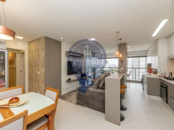 Imagem Apartamento de Alto Padrão com 2 Suítes na Vila Dom Pedro I, São Paulo-SP: 2 Quartos, 2 Salas, 3 Banheiros e 1 Vaga de Garagem!
