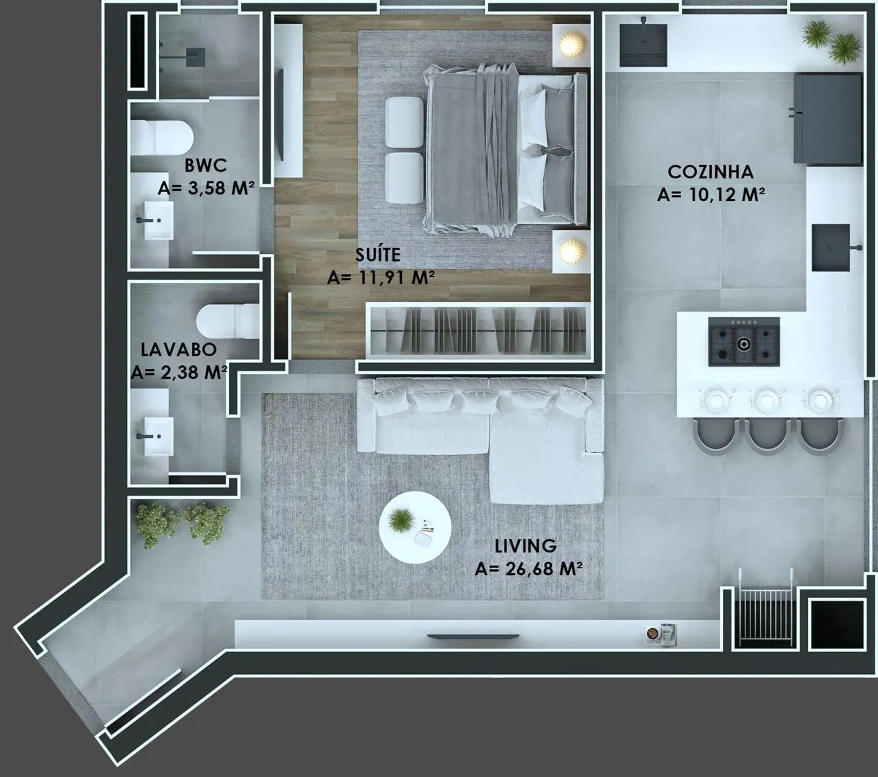 Imagem Apartamento à venda com 71m2 por R$ 1.100.000,00