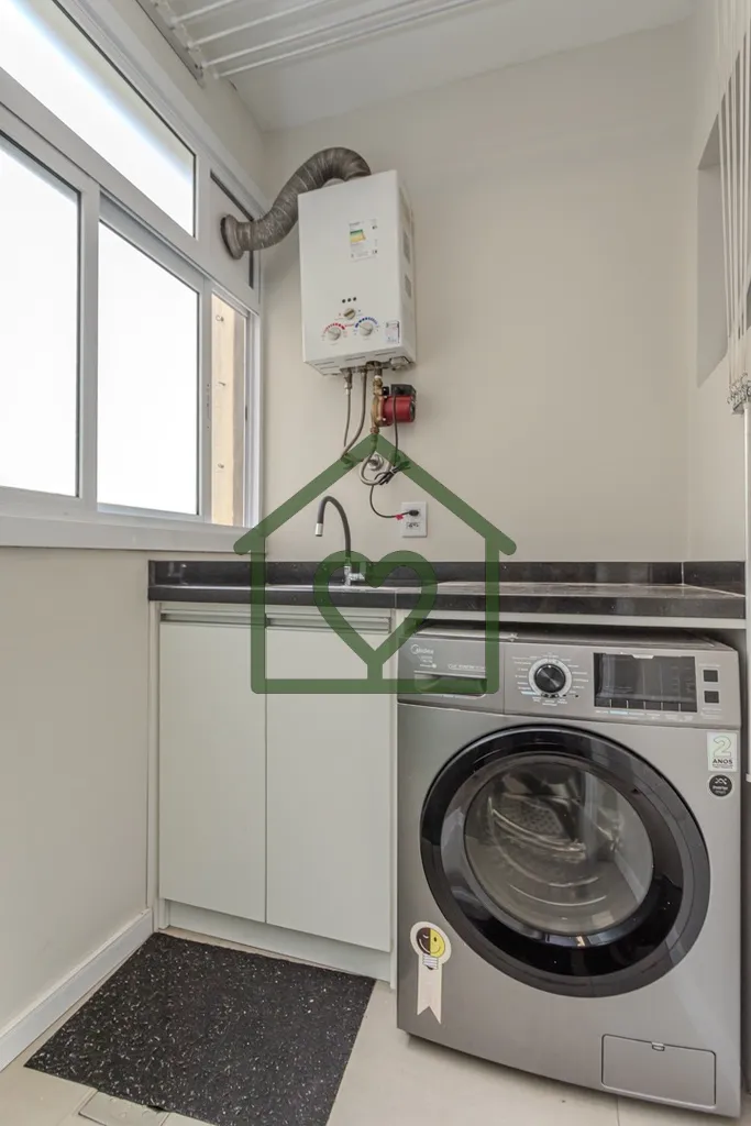 Imagem Apartamento com 71m² privativos, 2 dormitórios sendo 1 suíte, living para 3 ambientes, churrasque...