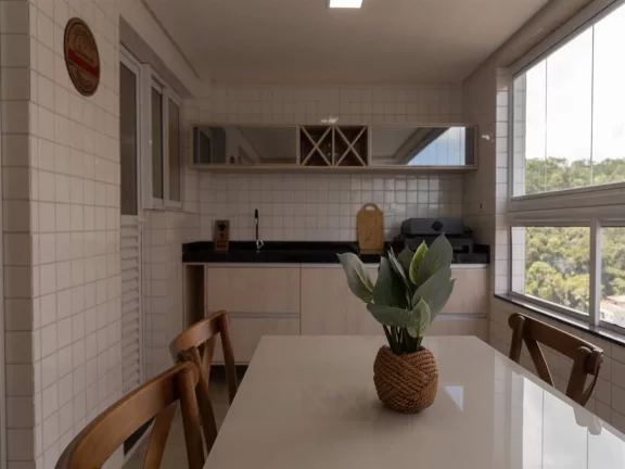 Imagem Apartamento com 3 dorms, Canto do Forte, Praia Grande - R$ 950 mil, Cod: 1757