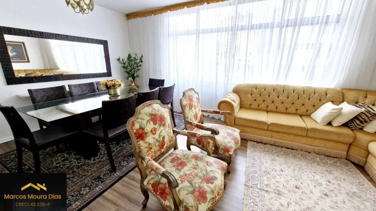 Imagem Apartamento reformado 104 metros, 3 dormitórios (1 SUÍTE) com 1 vaga Av Angélica