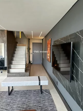 Imagem Apartamento à venda em São Paulo-SP, Pinheiros: 2 quartos, 2 suítes, 3 salas, 4 banheiros, 2 vagas de garagem, 130 m². Aproveite!