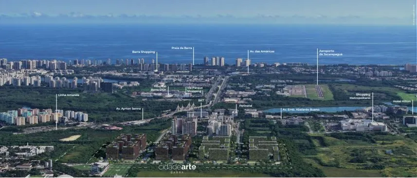 Imagem Arte Wave Surf Residence: Apartamentos na Barra Olímpica RJ