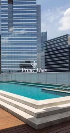 Imagem Flat disponível para locação no Condomínio Add Nova Berrini, com 46m², 1 dormitório e 1 vaga