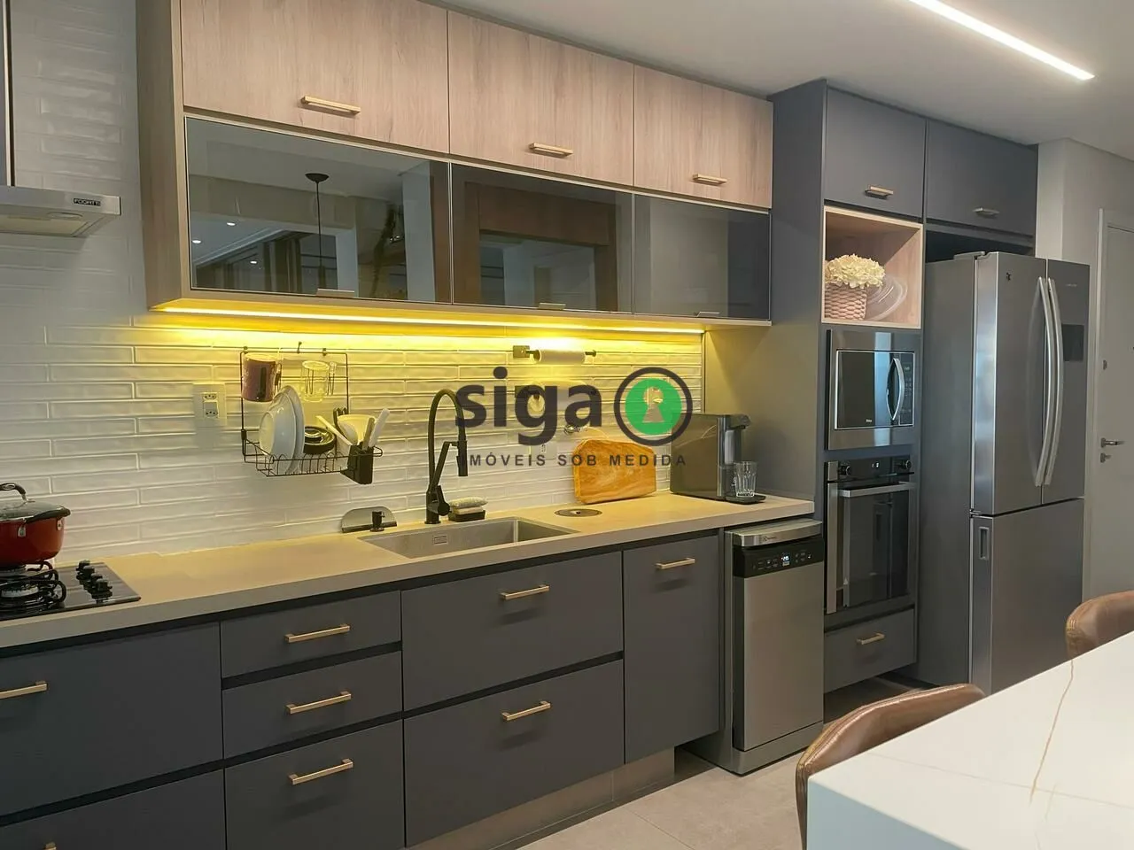 Imagem Apartamento 163 m² na Vila Mariana 3 Suítes, 2 Vagas e Terraço Gourmet