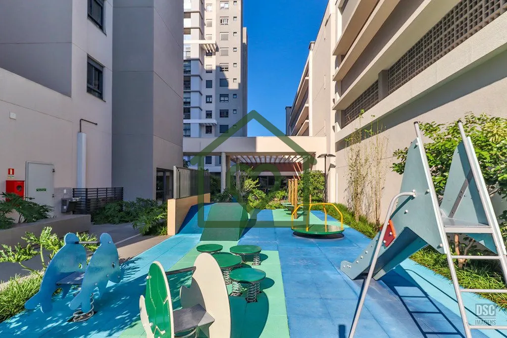 Imagem Excelente apartamento totalmente mobiliado com automação em todos os ambientes, sacada integrada a...