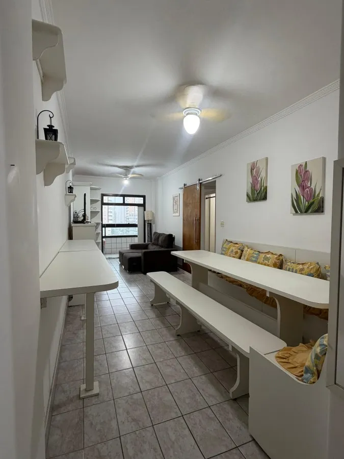 Imagem Apartamento para Venda em Praia Grande, Aviação, 2 dormitórios, 2 banheiros, 1 vaga