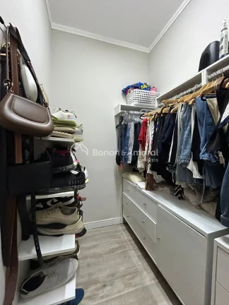 Imagem Casa nova no Condomínio Aurora em Paulínia em terreno de trezentos metros com três quartos sendo ...