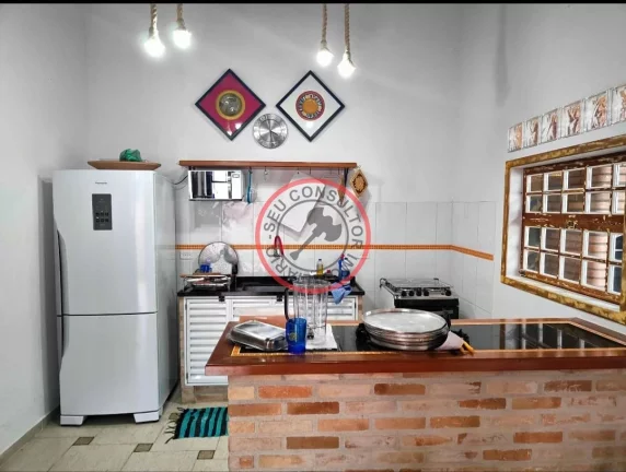 Imagem LINDA CASA,RUA RESERVADA ,PISCINA,2 DORMITORIOS SENDO,1 SUITE, MAIS MESANINO,AREA GOURMET, GARAGEM PARA 2 A 3 CARROS JARDIM INTER
