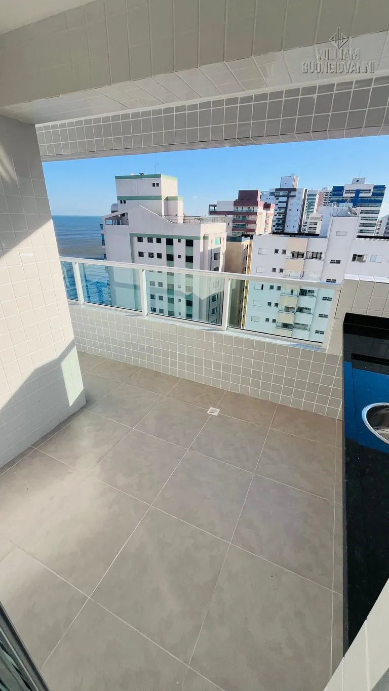 Imagem Apartamento 02 dormitórios sendo 1 suite com sacada e vista mar