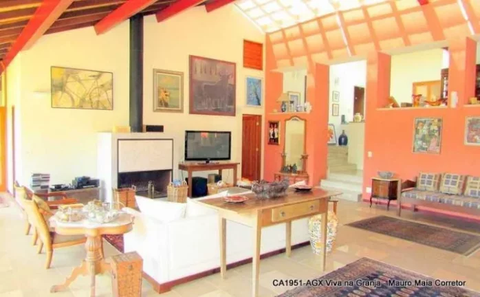 Imagem Casa Espetacular térrea com 5 quartos, Miolo da Granja Viana R$2.900.000