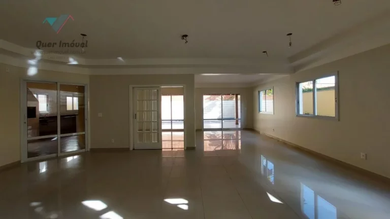 Imagem Luxuosa casa de alto padrão no Condomínio Manacás, Jardim Botânico, Ribeirão Preto-SP. 4 suítes, 516m², 6 vagas. Quer Imóvel Negócios Imobiliários.