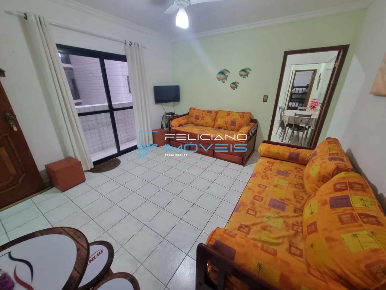 Imagem Apartamento com 1 quarto, Canto do Forte, Praia Grande - R$ 390 mil, Cod: 7357