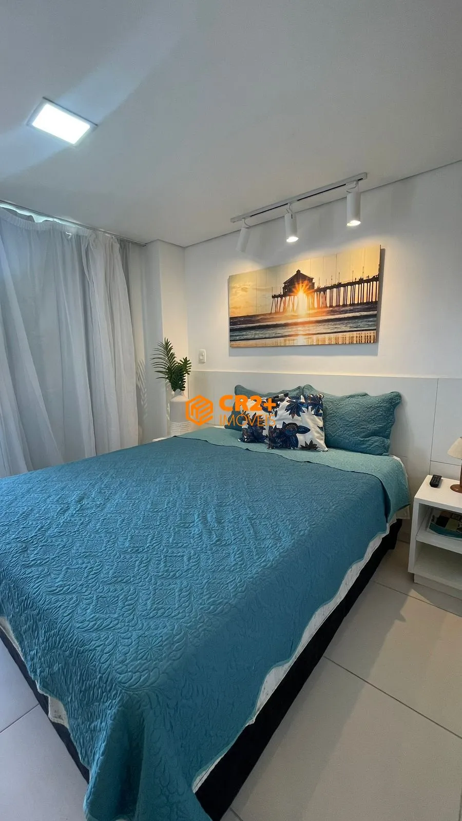 Imagem Vendo Flat Porteira Fechada, frente piscina- 32m²