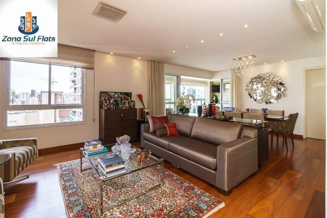 Imagem Apartamento Alto Padrão à Venda Na Vila Olímpia Com 3 Suítes, Varanda Gourmet e 4 Vagas