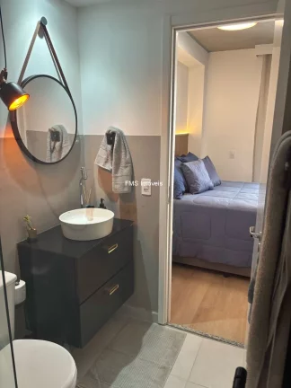 Imagem APARTAMENTO STUDIO 24 m² - 1 DORMITORIO - SANTO AMARO