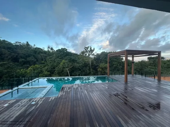 Imagem Imperdível oportunidade: Casa de luxo em condomínio Alphaville - Camaçari-BA, 4 quartos, 4 suítes, 2 salas, 2 banheiros, 4 vagas, 280m².