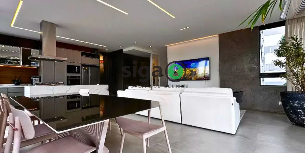 Imagem Apartamento à venda com 157m², 2 suítes e 2 vagas no Brooklin