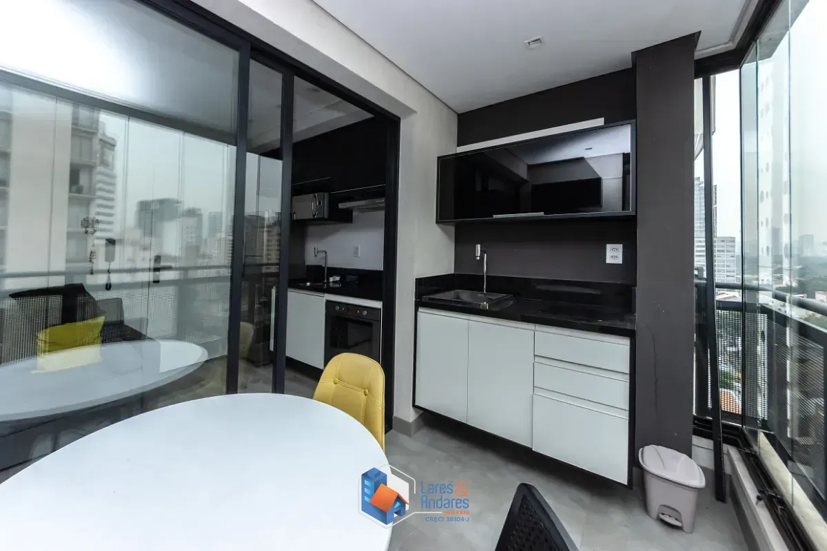 Imagem Apartamento para venda em Pinheiros com 1 quarto, sendo 1 suíte, 33m²