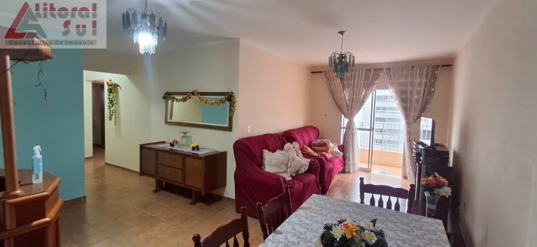 Imagem Imperdível: Apartamento de 3 quartos e 130m² à venda em Praia Grande-SP, bairro Tupi. Confira já!