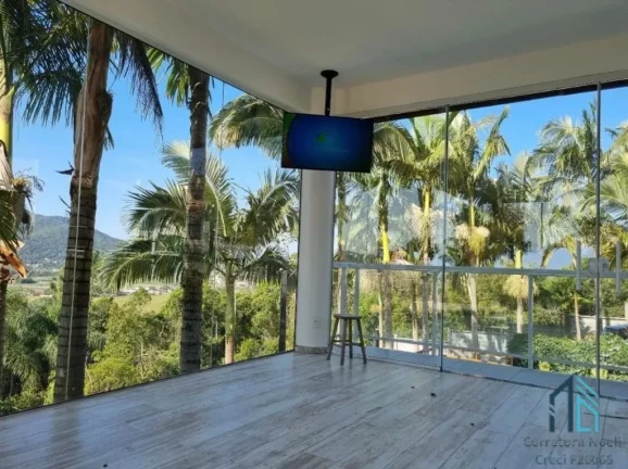 Imagem Chácara 3,400m2, com açude de peixes e casa Mobiliada em Santo Amaro imperatriz - SC