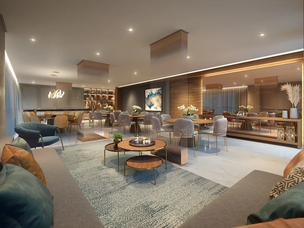 Imagem Living Villaggio Tatuapé Pienza - Apartamento à venda no bairro Tatuapé - São Paulo/SP