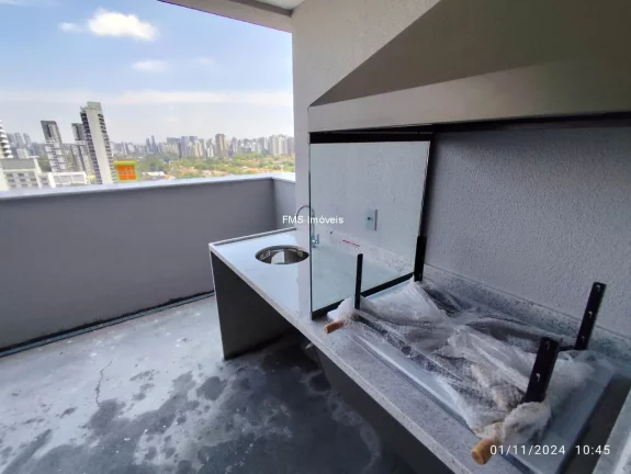 Imagem Apartamento com 145m² no Campo Belo. Encontre o maior estoque Cyrela na Zona Sul! Explore em www.fmsimoveis.com.br