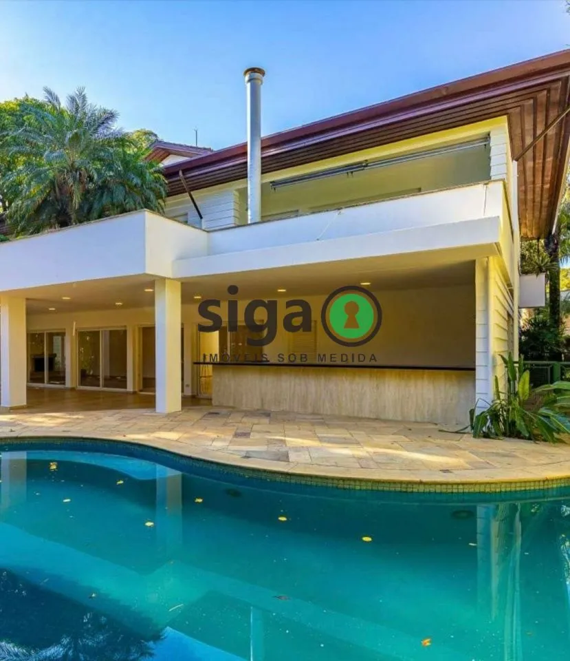 Imagem Casa em condomínio, no Jd Cordeiro, com 4 suites , 6 vagas e piscina à Venda
