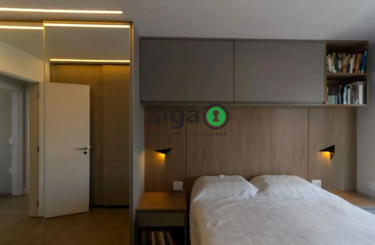 Imagem Apartamento Reformado à Venda no Campo Belo - 125 m² - 3 Suítes - 2 Vagas - Alto Padrão