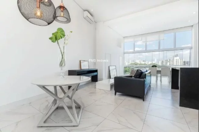 Imagem APARTAMENTO DUPLEX 85m² - 1 DORMITORIO - 2 VAGAS - BROOKLIN